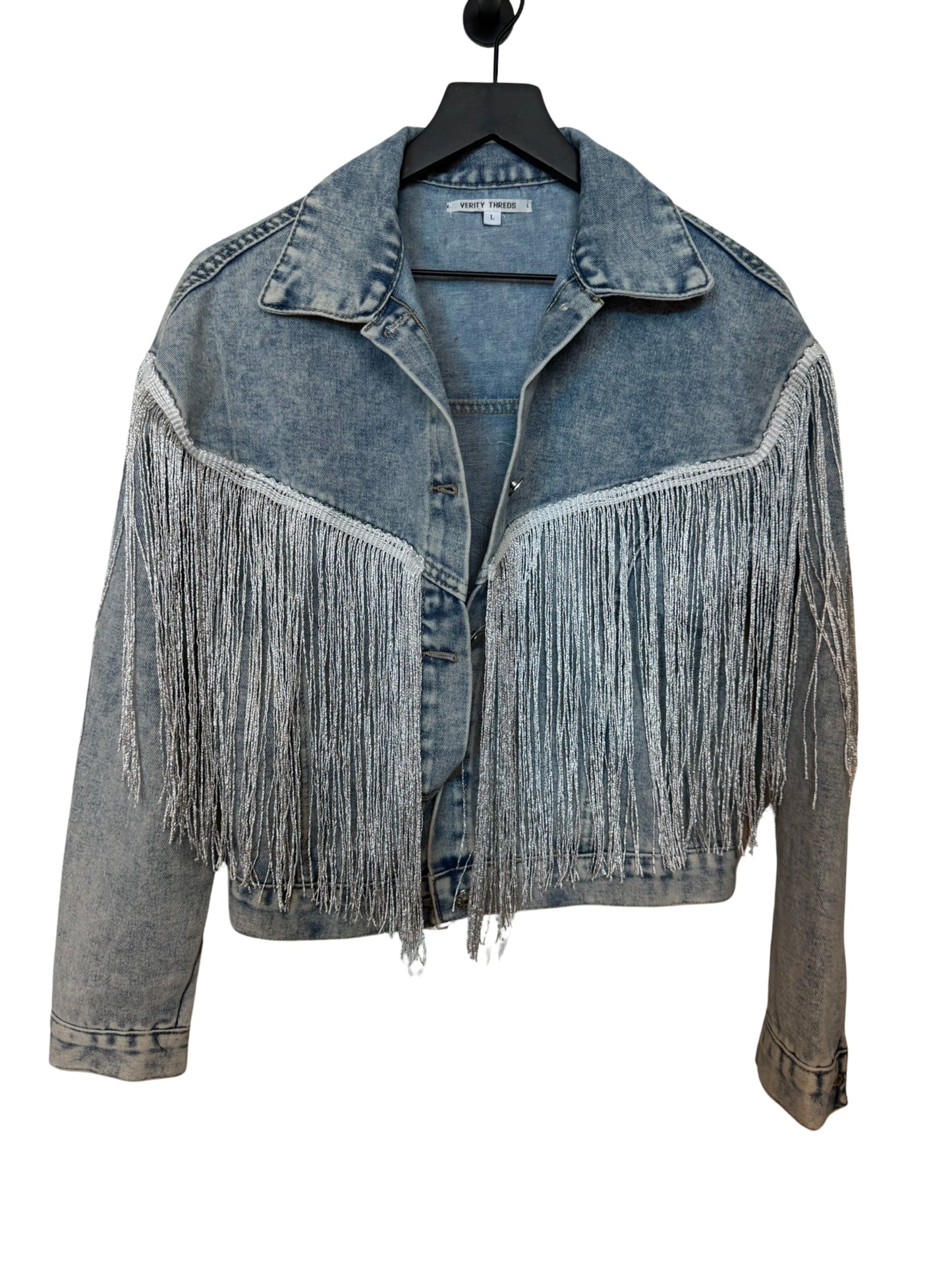 Starry-Eyed Moon Fringe LED Jacket
