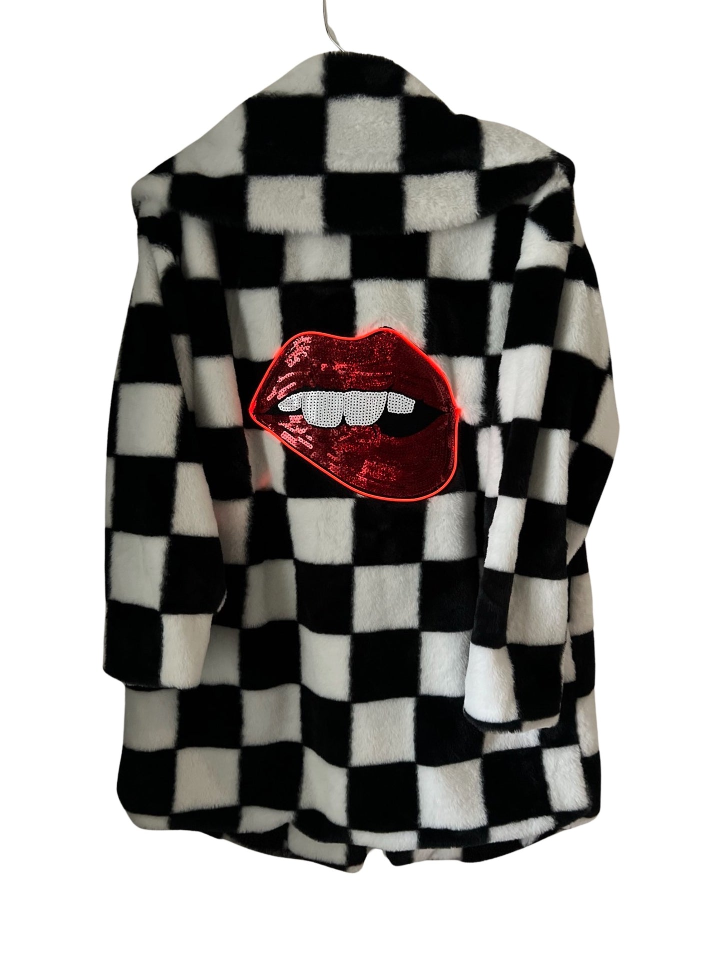 Checkmate Lips LED Jacket