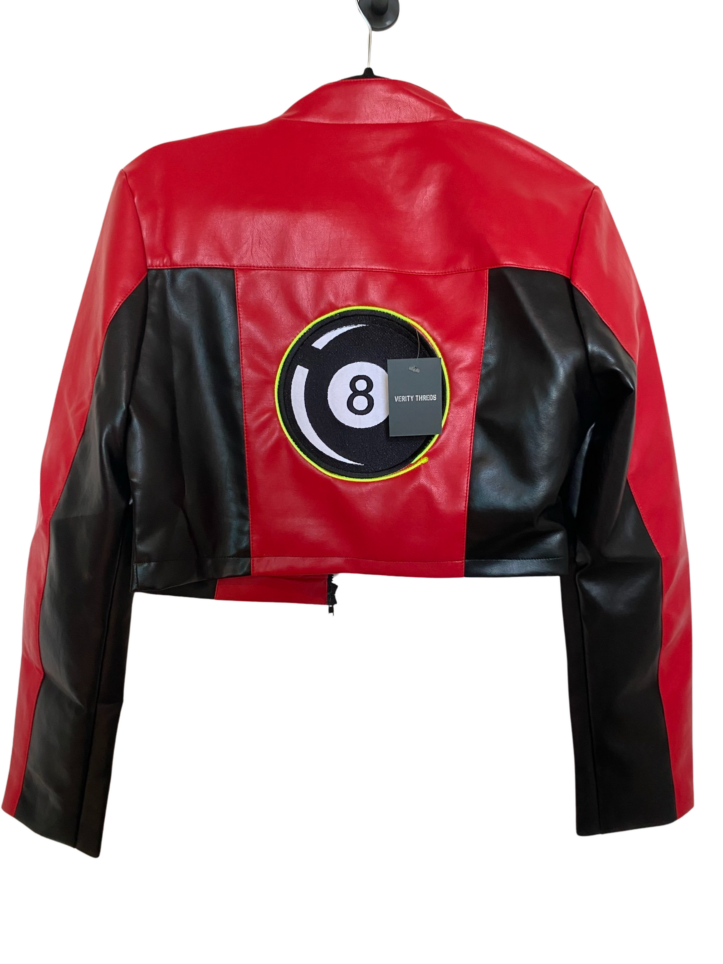 Fire 8ball LED Leather Jacket
