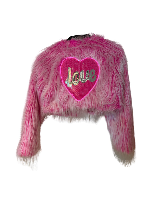 Blushing Pink Love LED Jacket