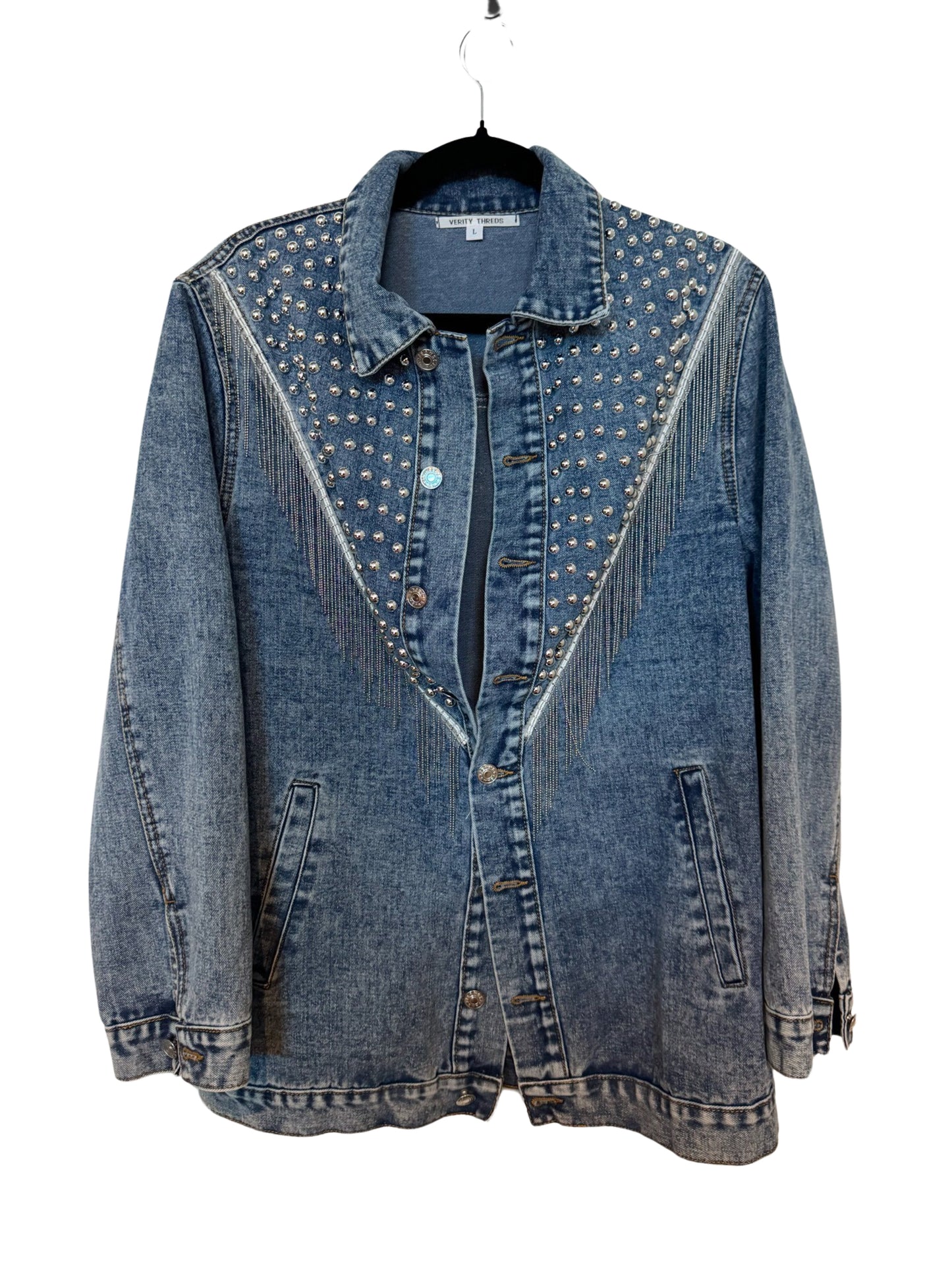 Boot-Scootin Denim LED Jacket