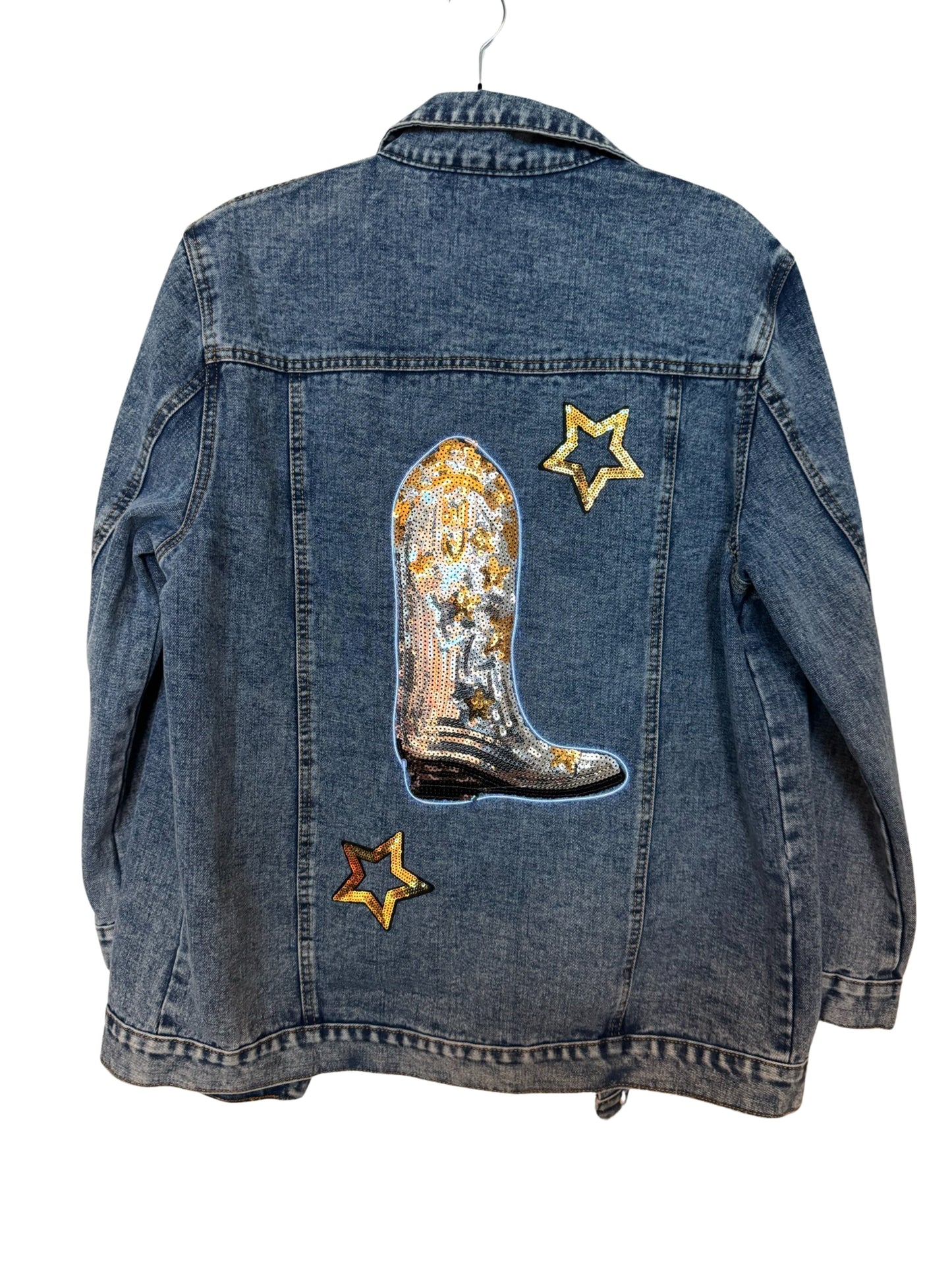 Boot-Scootin Denim LED Jacket
