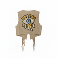 Drippy Eye Fringe Vest