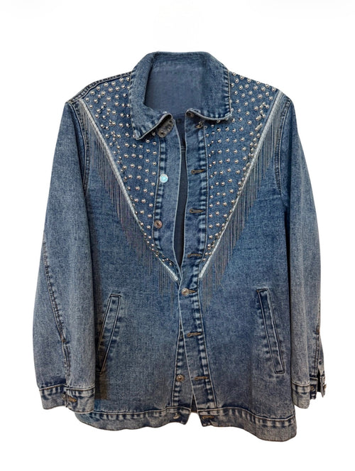 Boot-Scootin Denim LED Jacket