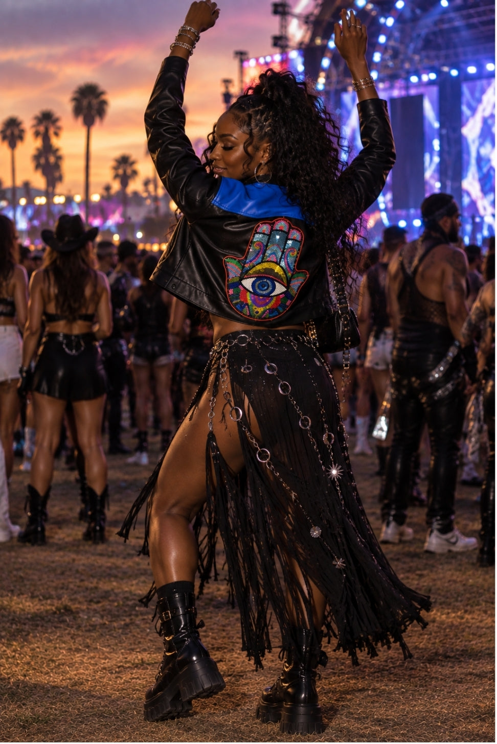Third Eye Voltage LED Jacket
