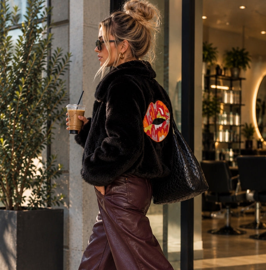 Camouflage Kiss LED Jacket