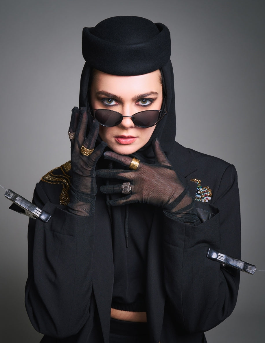 Midnight Coil Suit Jacket