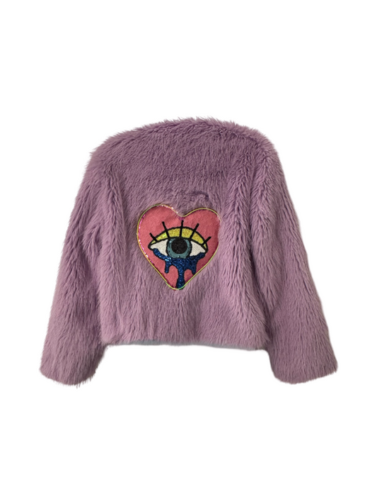 Lavender Drippy Love LED Jacket