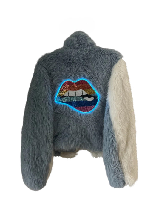 Luminous Lip Love LED Jacket