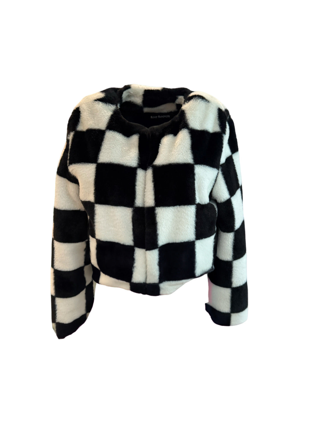 Cosmic Saturn Checkered LED Jacket
