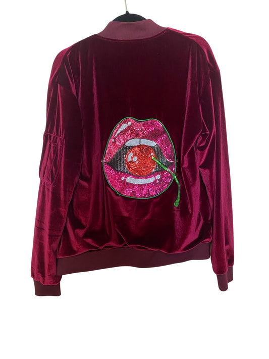Cherry Picking Velour LED Jacket