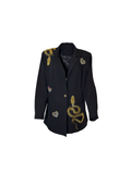 Midnight Coil Suit Jacket