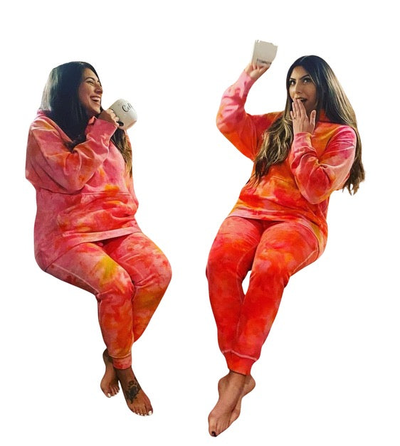 This Girl Is On Fire Sweatsuit