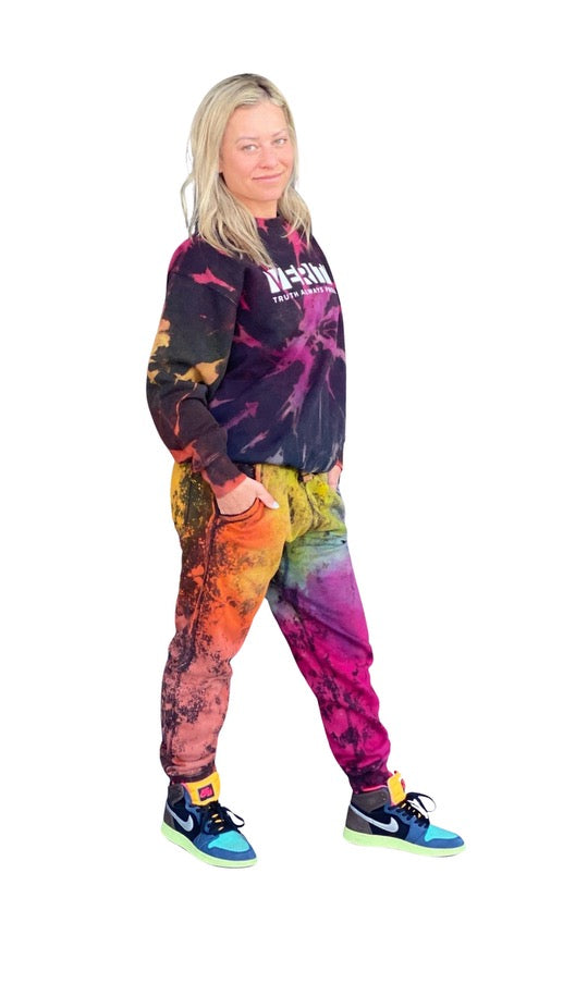 Verity Rainbow Reverse Sweatsuit