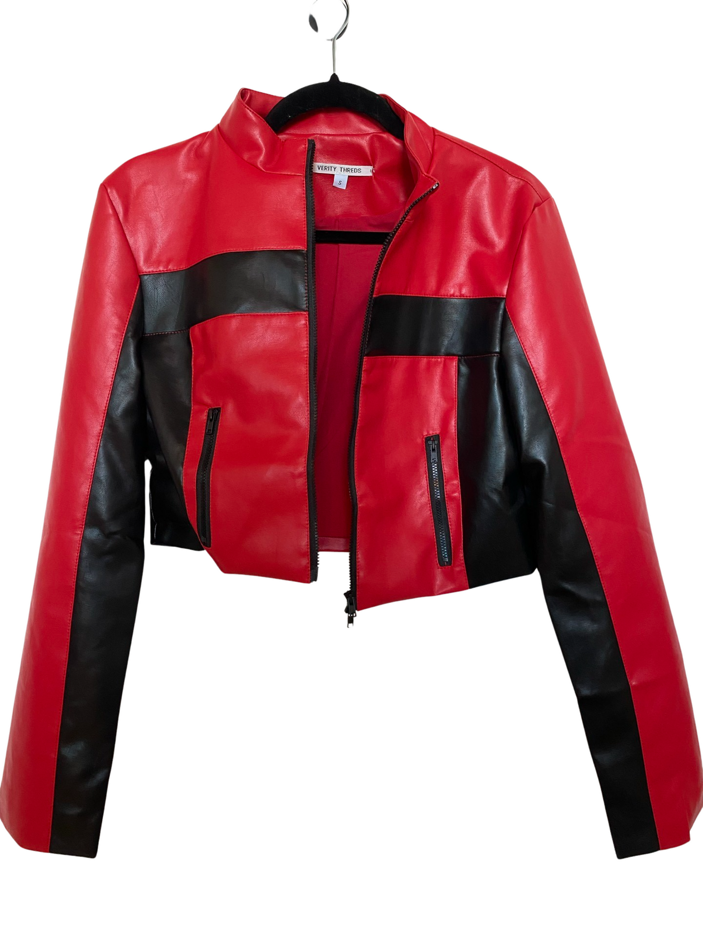Fire 8ball LED Leather Jacket